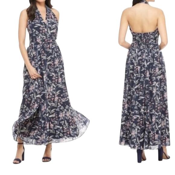 New NWT Free People Girl Meets Glam Siena Floral Maxi Dress Size 6 0 - Picture 1 of 13